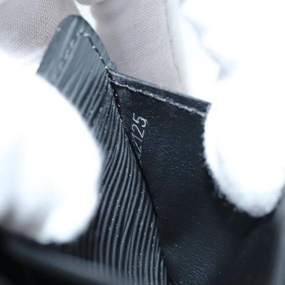 LOUIS VUITTON Epi Portefeuille Sarah Long Wallet Black M63742 LV Auth am6807 - Picture 12 of 16